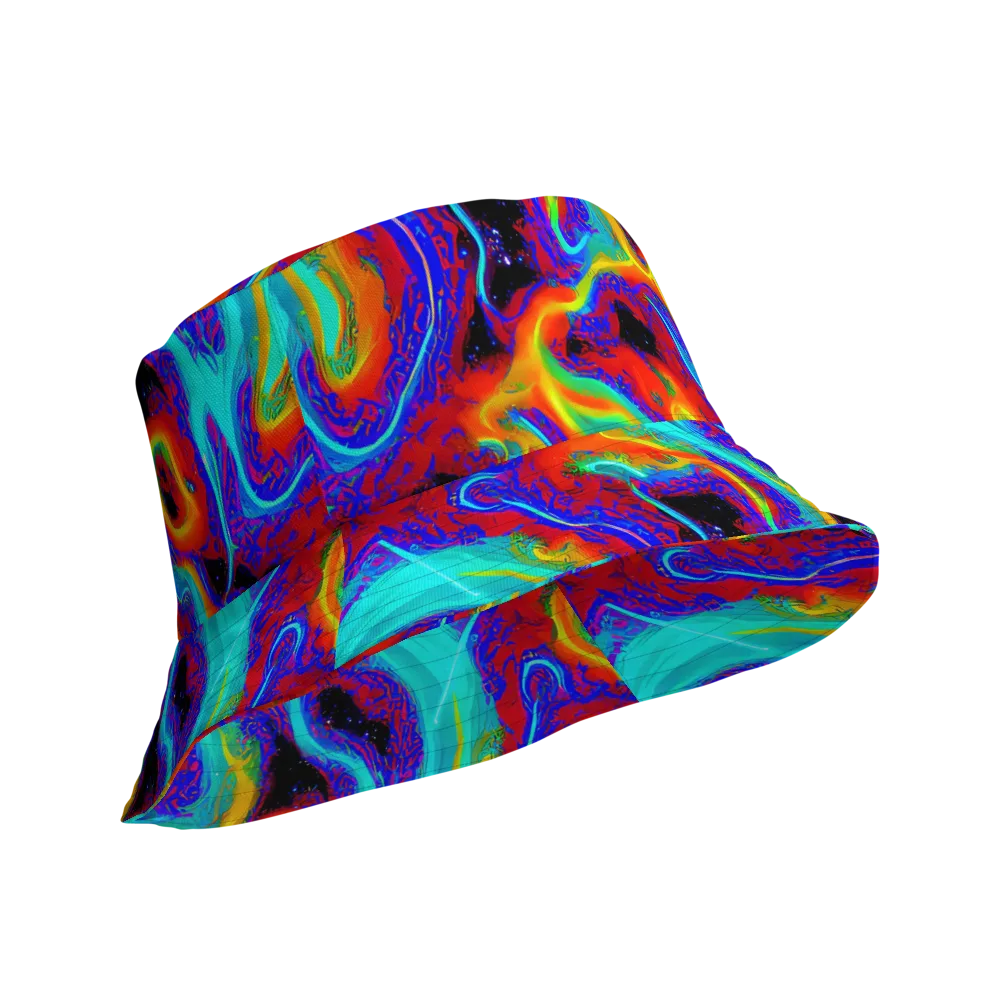 Sonic Waters on Reversible Bucket Hat — Product details Outside