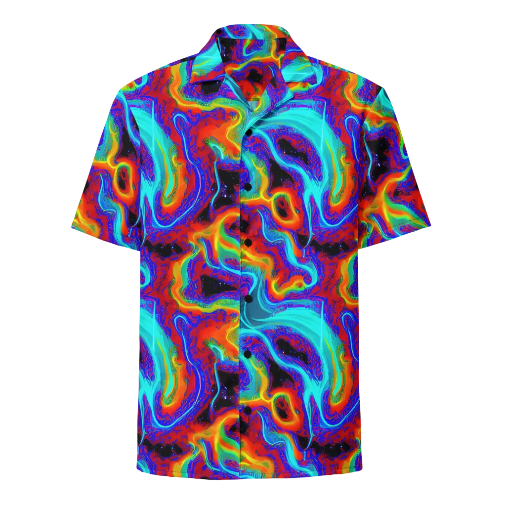 Sonic Waters on Button Shirt — Front
