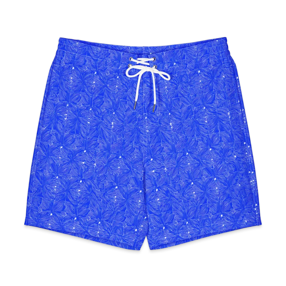 Azure Filigree on Men's Board Shorts — Front
