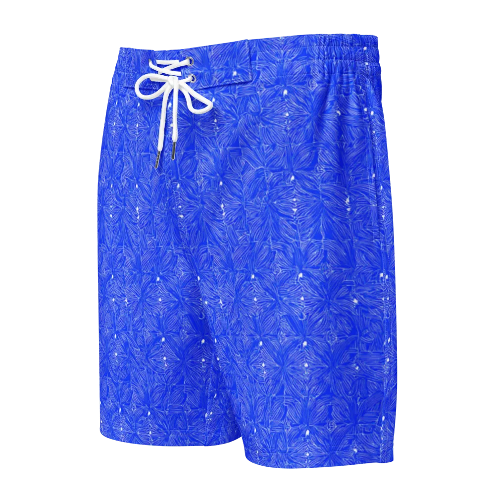 Azure Filigree on Men's Board Shorts — Front