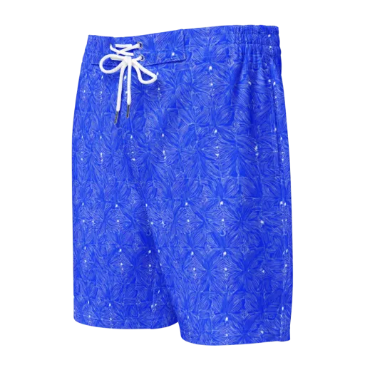 Azure Filigree on a Men's Board Shorts