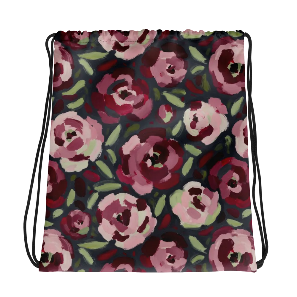 Painterly Nocturne on Drawstring Bag — Photo