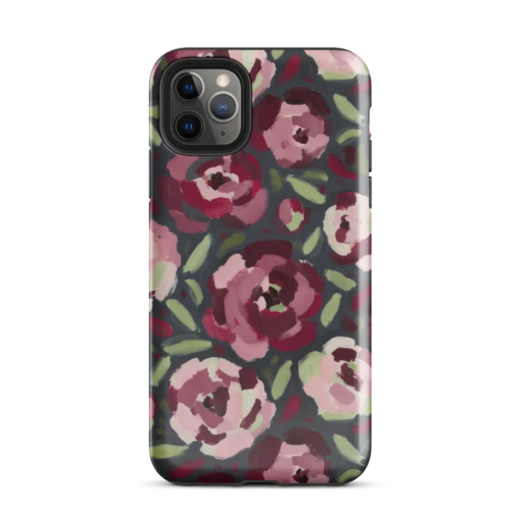Painterly Nocturne on Tough Case for iPhone® — Front