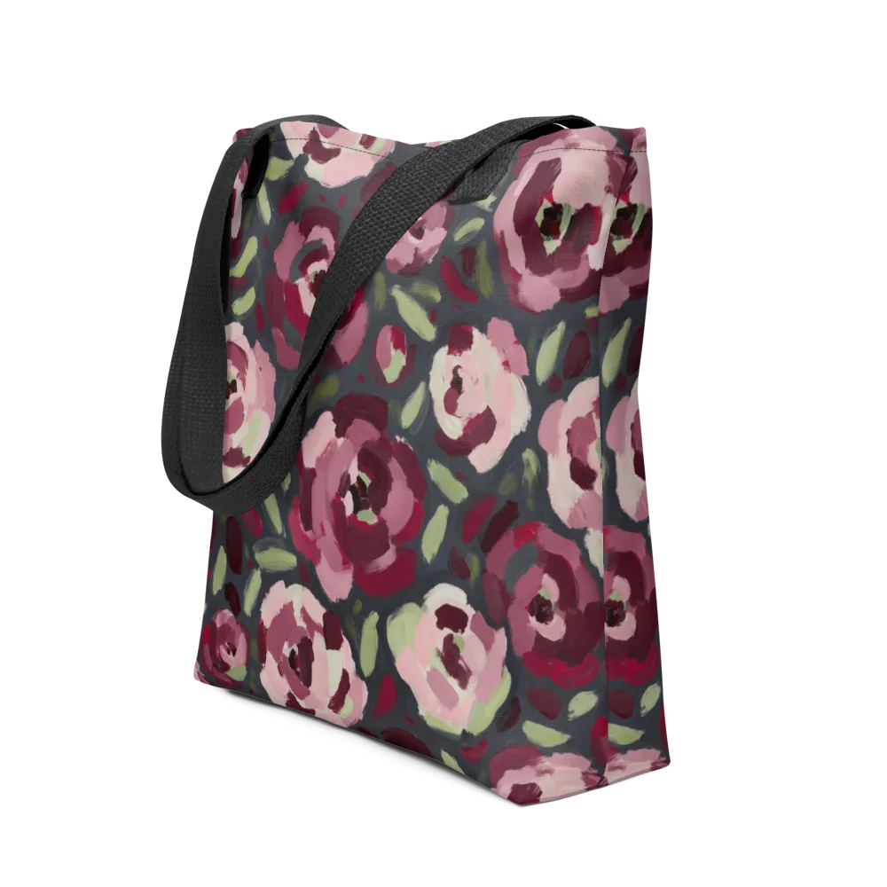 Painterly Nocturne on Tote Bag — Front
