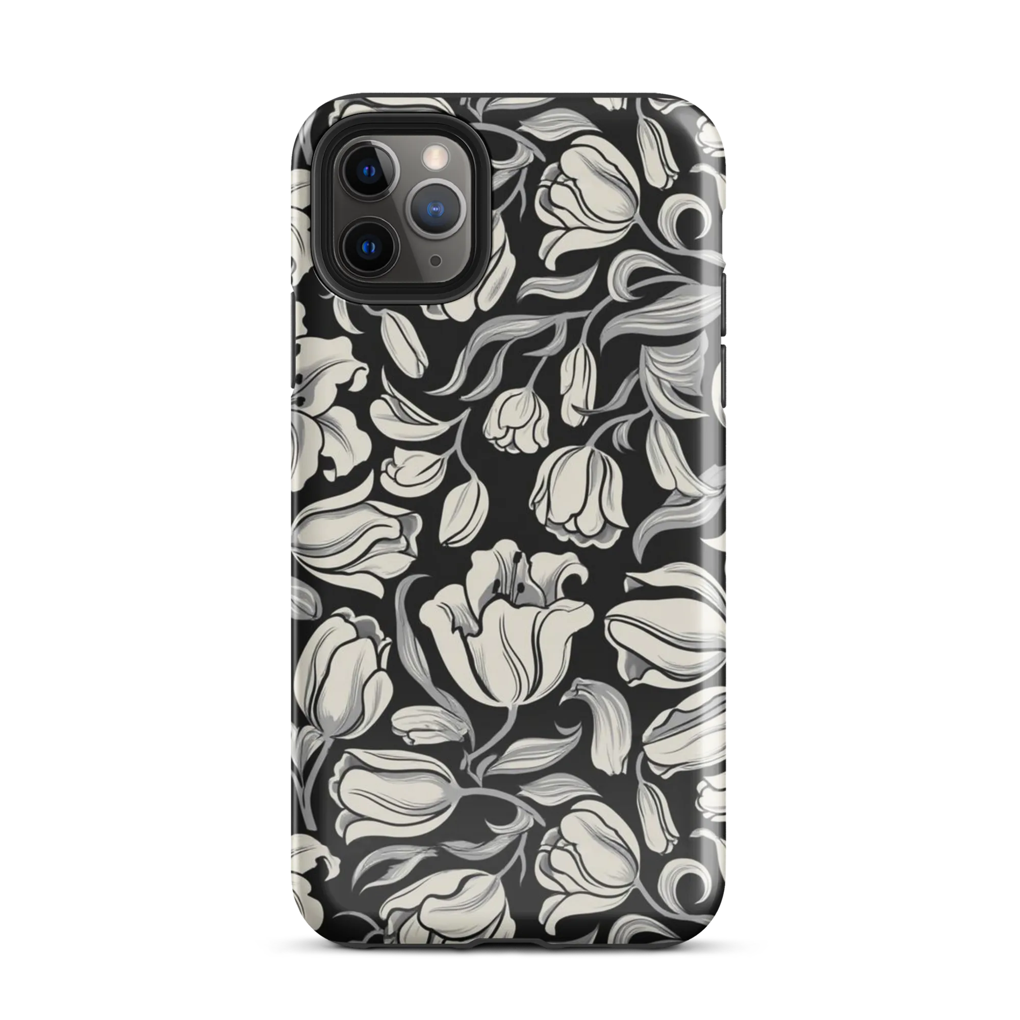 Midnight Lily on Tough Case for iPhone® — Front