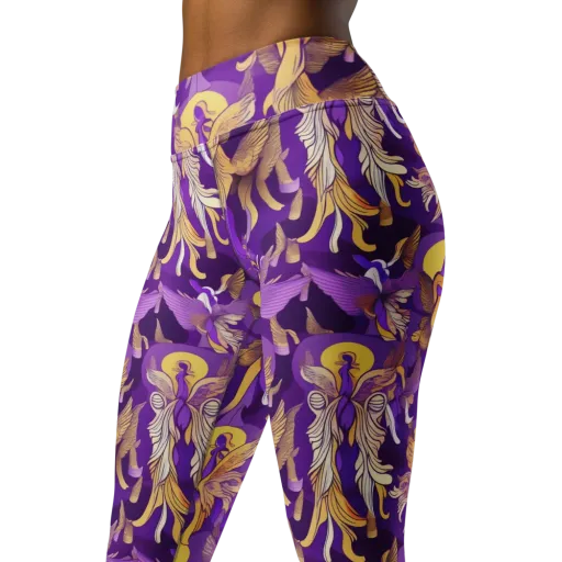 Violet Valhalla on a Yoga Leggings
