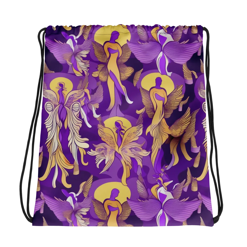 Violet Valhalla on Drawstring Bag — Photo