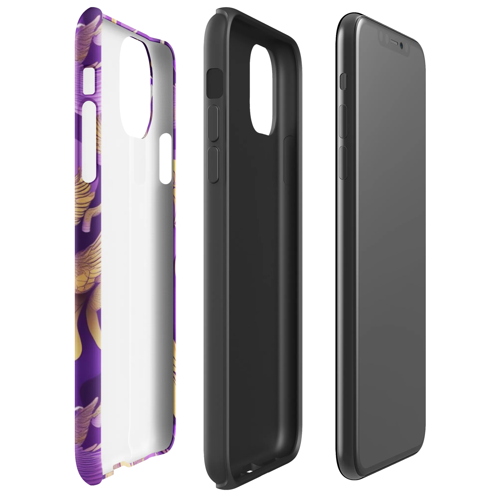 Violet Valhalla on Tough Case for iPhone® — Right
