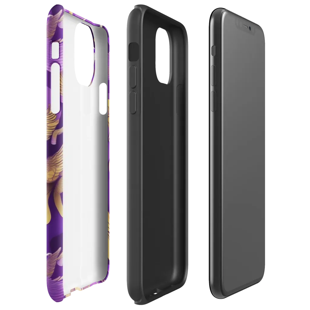 Violet Valhalla on Tough Case for iPhone® — Right