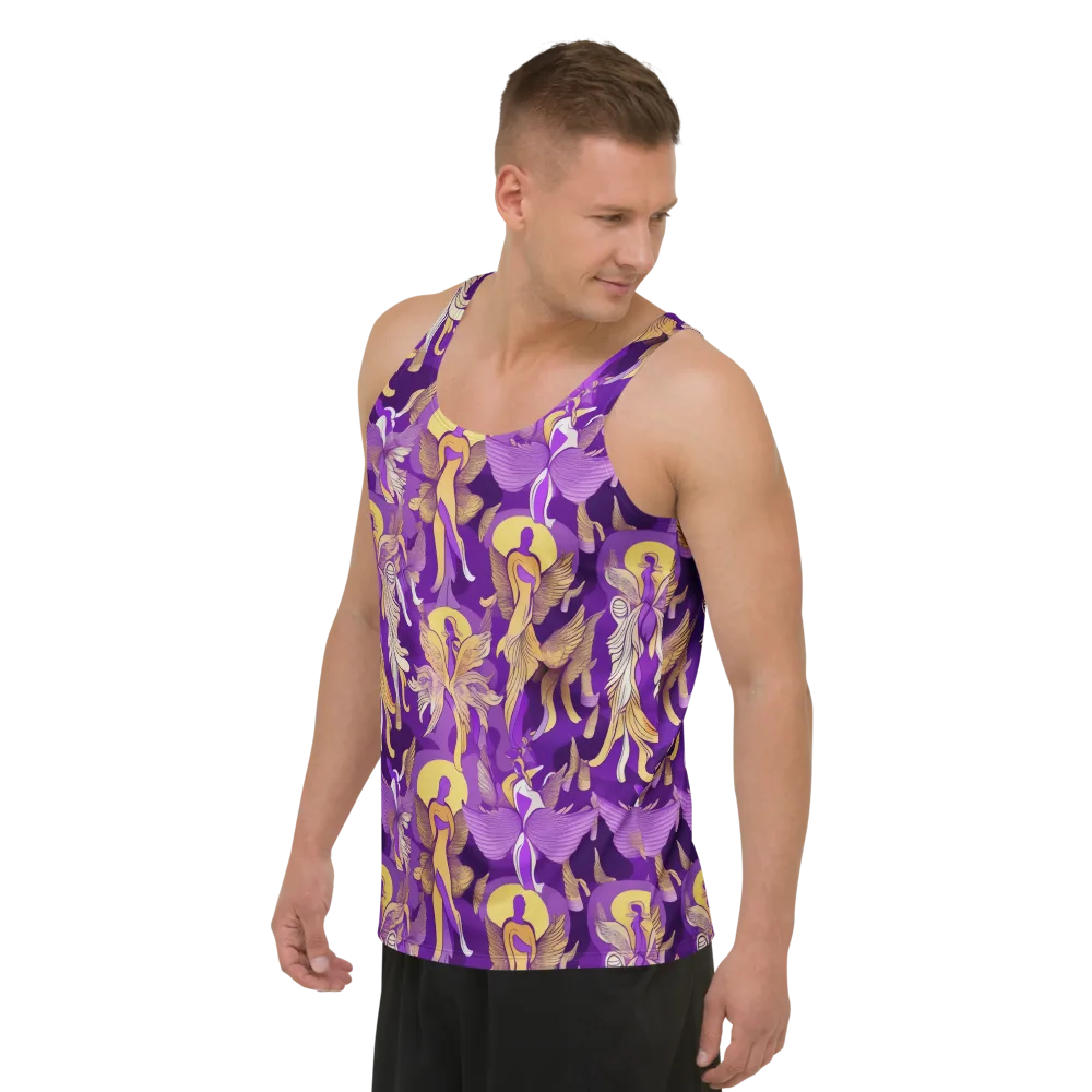 Violet Valhalla on Men's Tank Top — Left Front