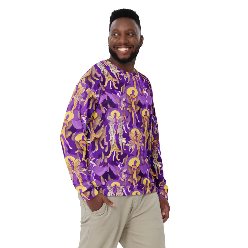 Violet Valhalla on Sweatshirt — Front