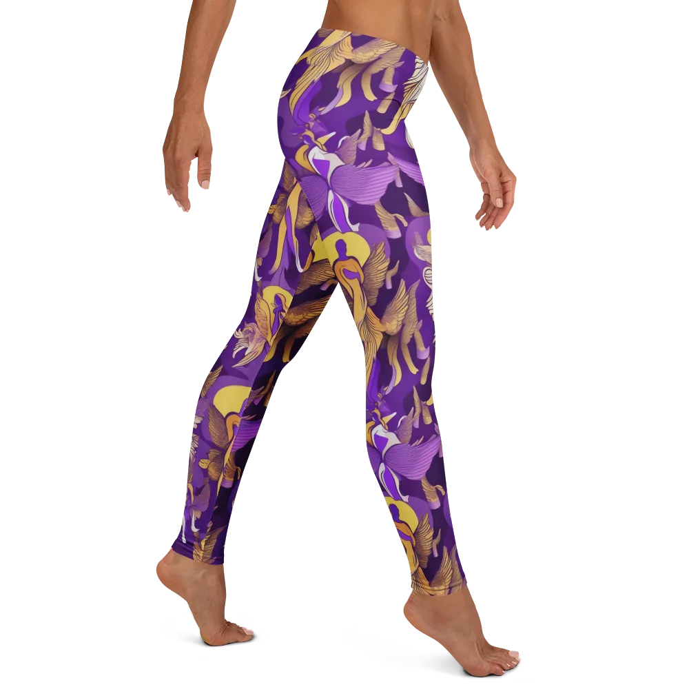 Violet Valhalla on Leggings — Right