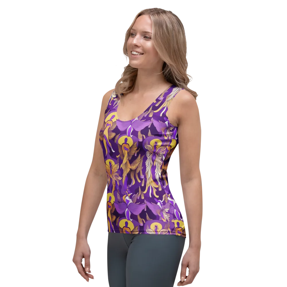 Violet Valhalla on Women's Tank Top — Left Front
