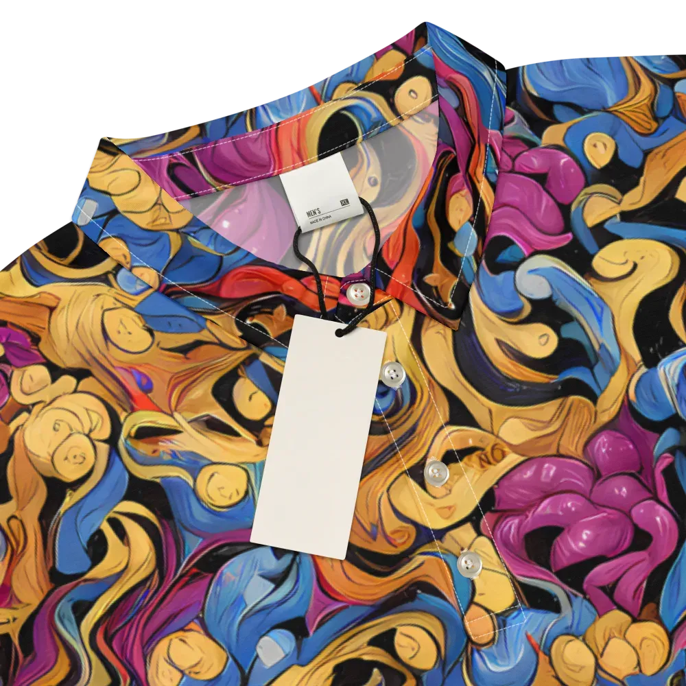 Bosschaert Whorls on Men's Slim Fit Polo Shirt — Product details