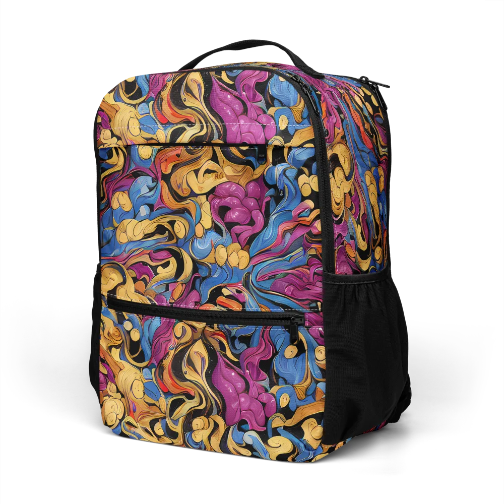 Bosschaert Whorls on Utility Backpack — Left Front