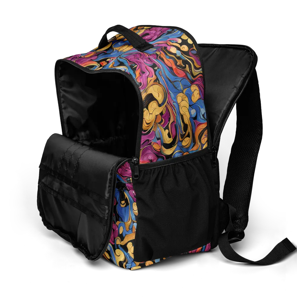 Bosschaert Whorls on Utility Backpack — Product details 2