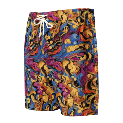Bosschaert Whorls on a Men's Board Shorts