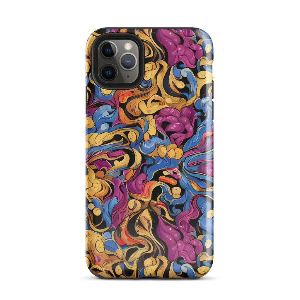 Bosschaert Whorls on Tough Case for iPhone® — Front