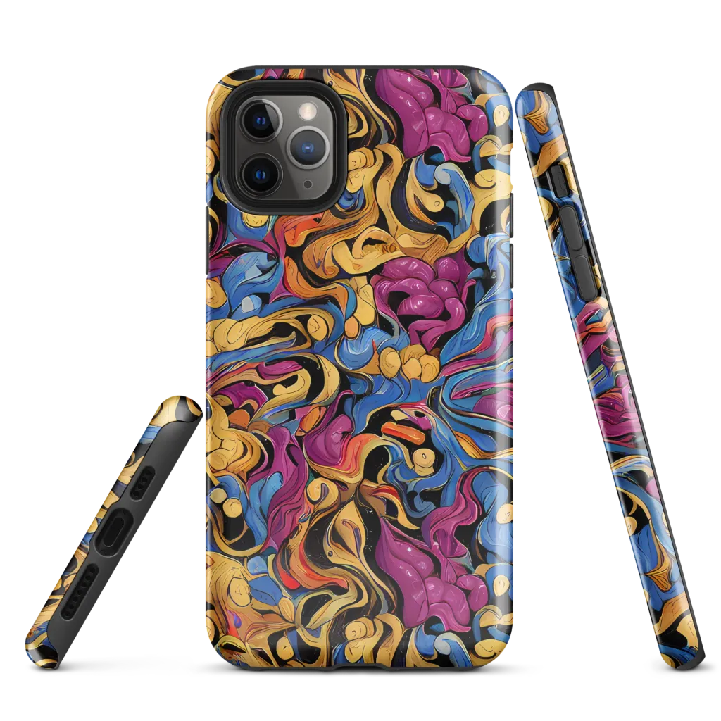 Bosschaert Whorls on Tough Case for iPhone® — Front