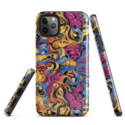 Bosschaert Whorls on a Tough Case for iPhone®