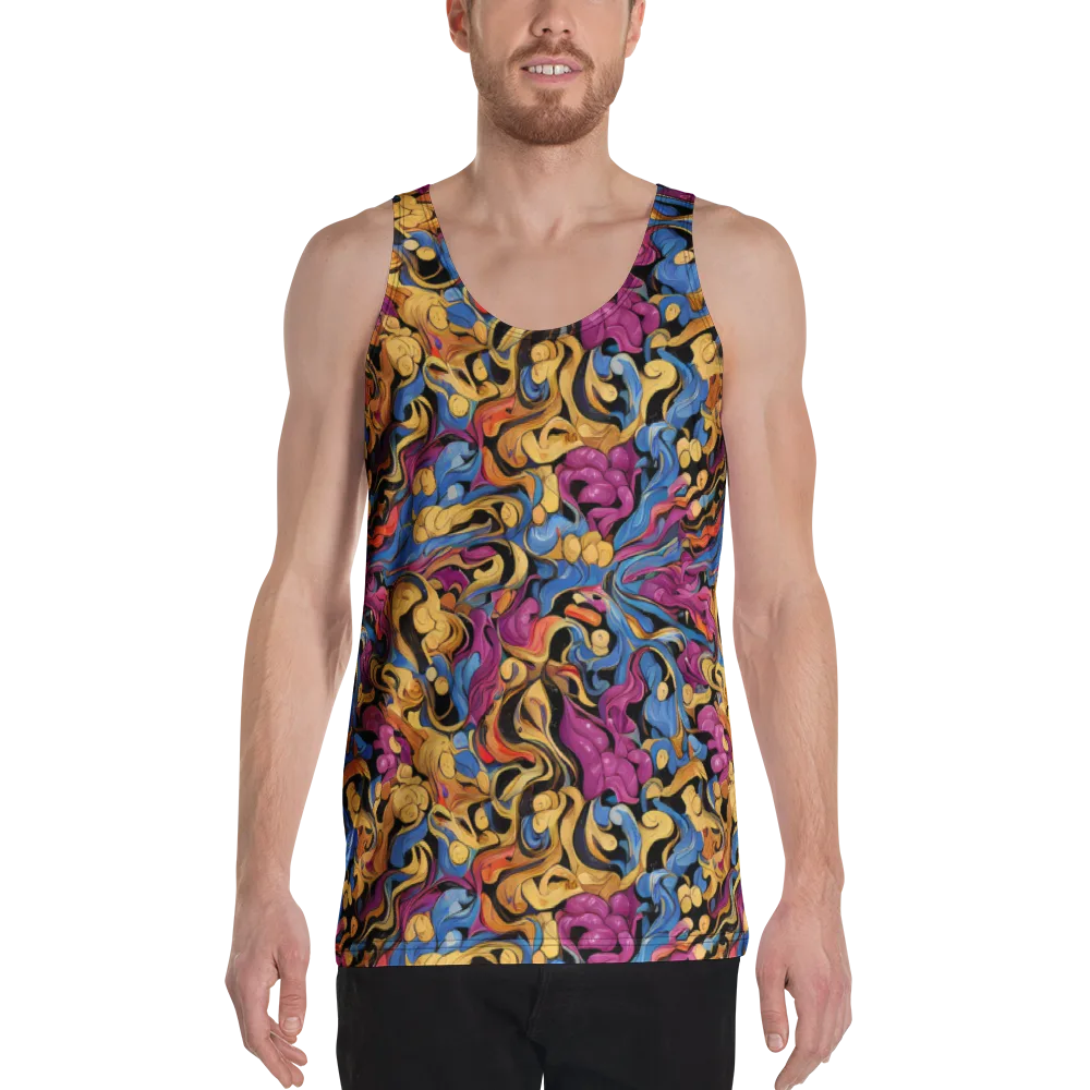 Bosschaert Whorls on Men's Tank Top — Front