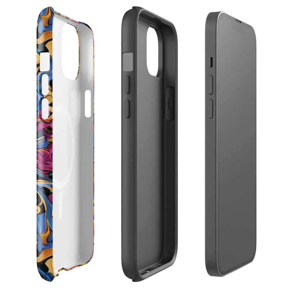 Bosschaert Whorls on MagSafe Tough Case for iPhone® — Front