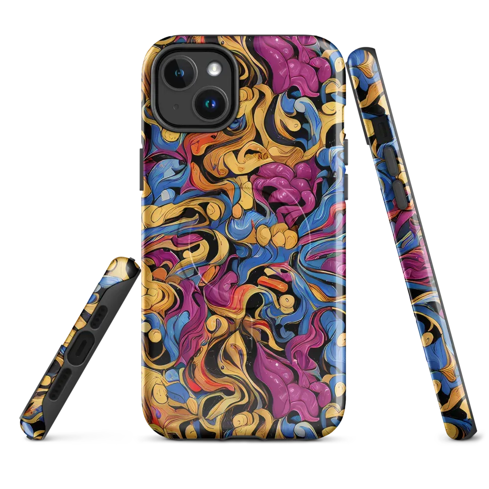 Bosschaert Whorls on MagSafe Tough Case for iPhone® — Front