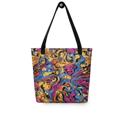 Bosschaert Whorls on a Tote Bag