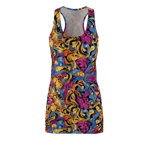 Bosschaert Whorls on a Racerback Dress