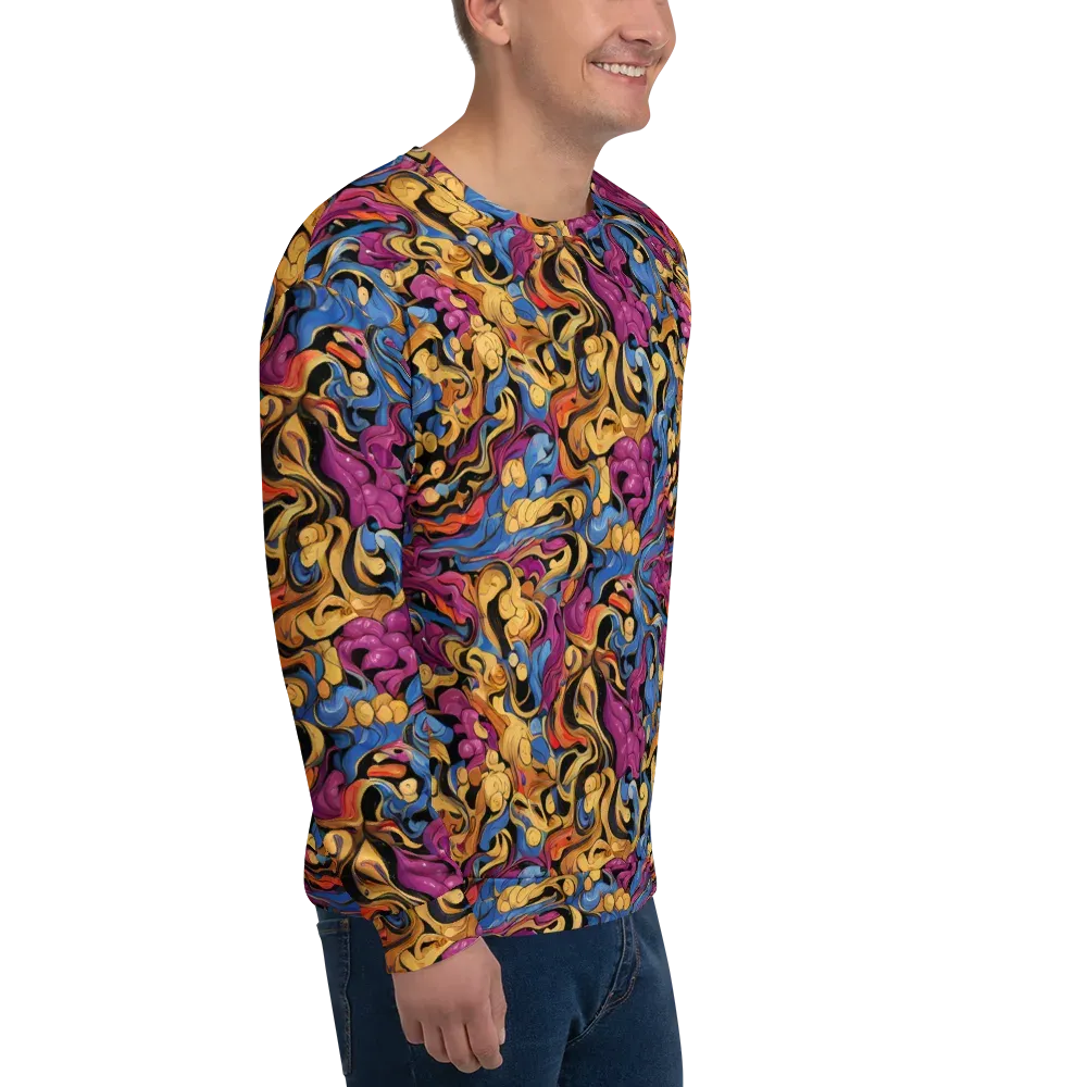 Bosschaert Whorls on Sweatshirt — Right Front