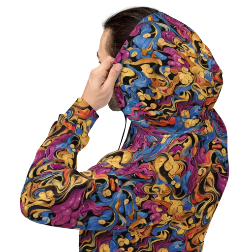 Bosschaert Whorls on a Hoodie