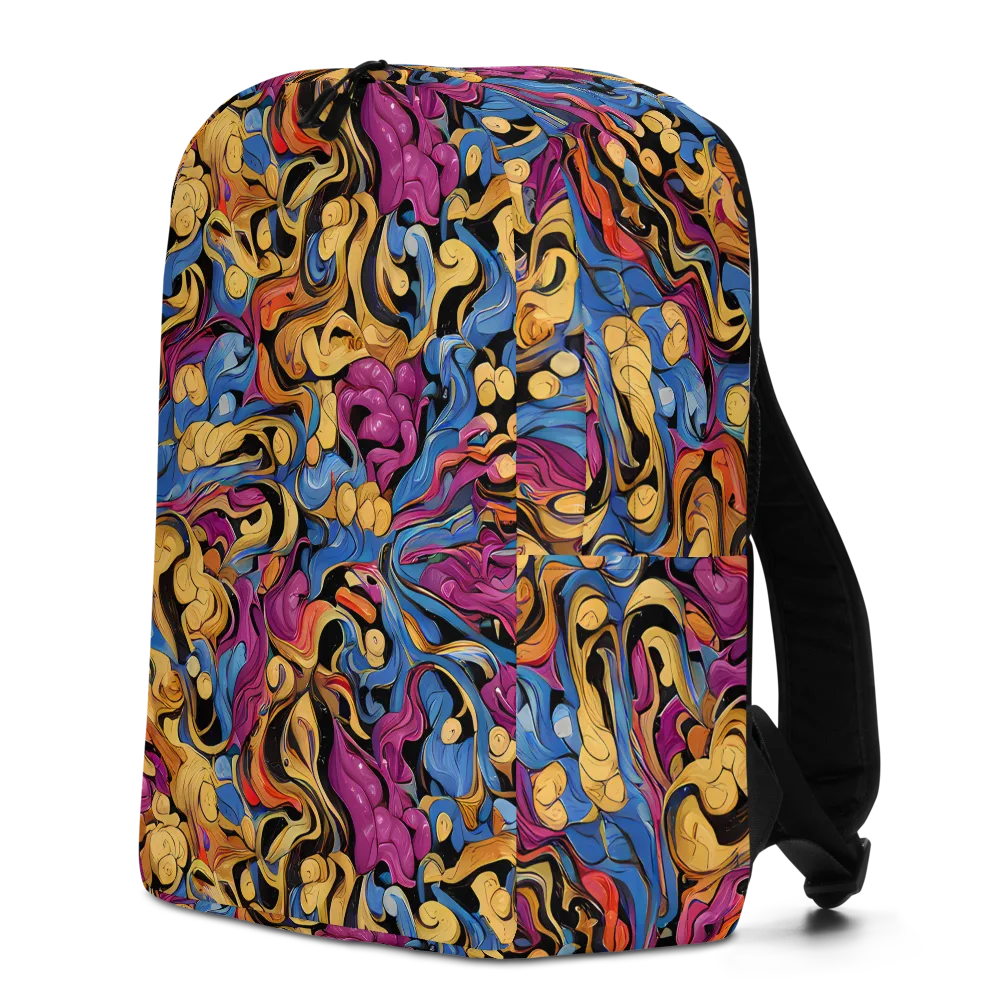Bosschaert Whorls on Minimalist Backpack — Left