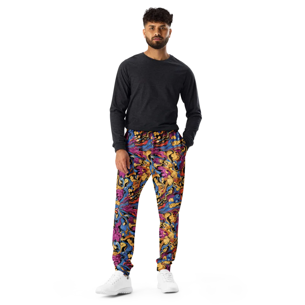 Bosschaert Whorls on Men's Joggers — Front