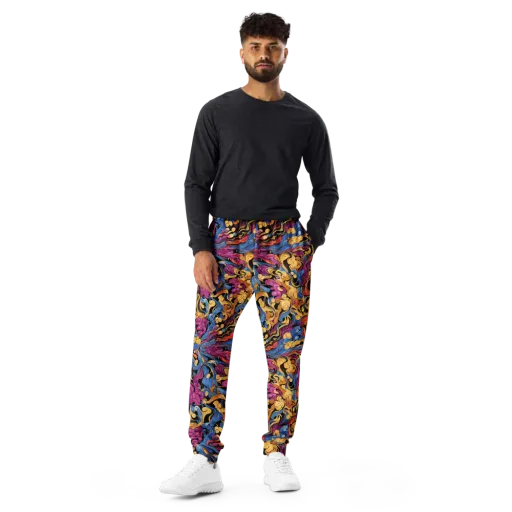 Bosschaert Whorls on a Men's Joggers