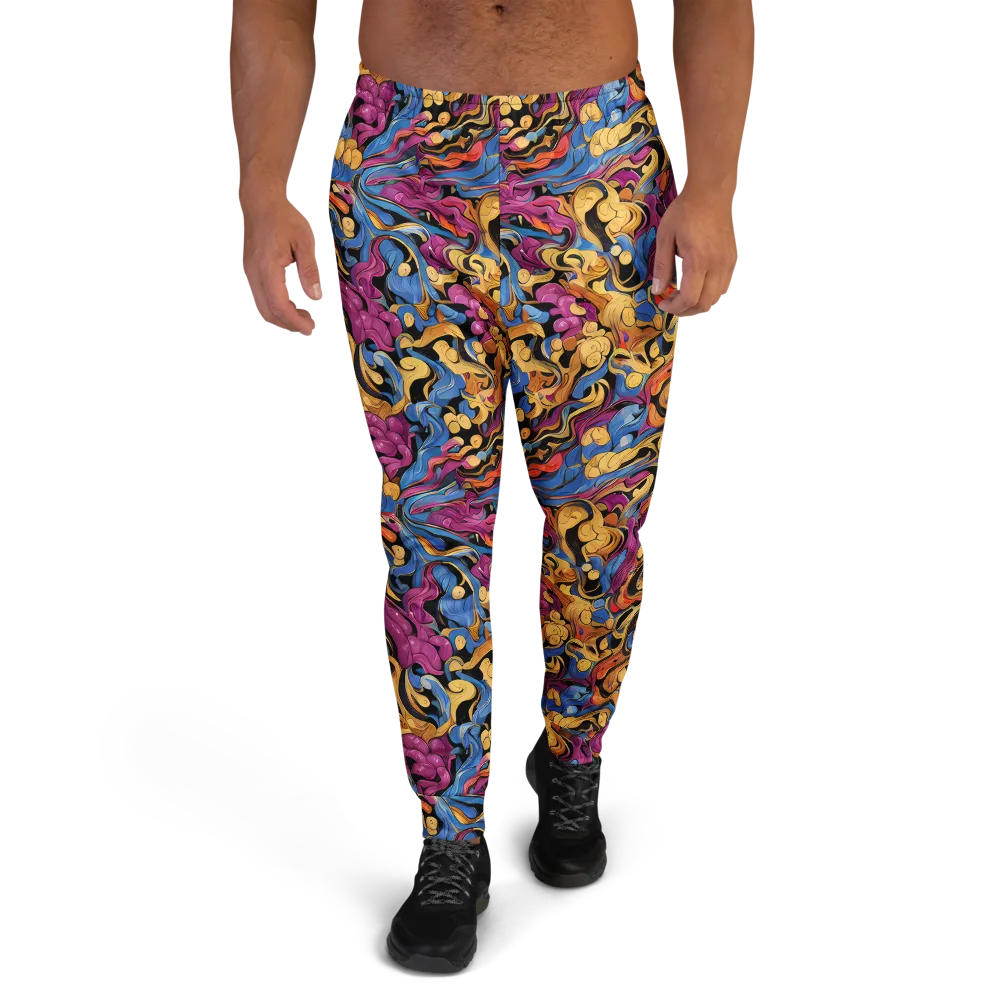 Bosschaert Whorls on Men's Joggers — Front