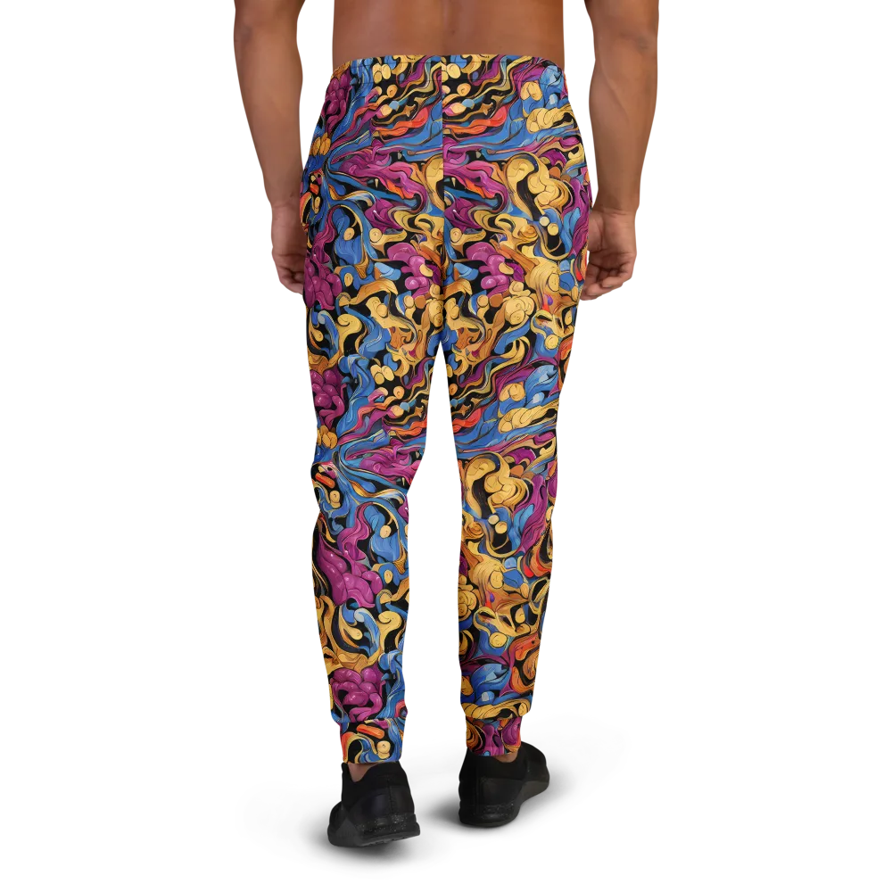 Bosschaert Whorls on Men's Joggers — Back