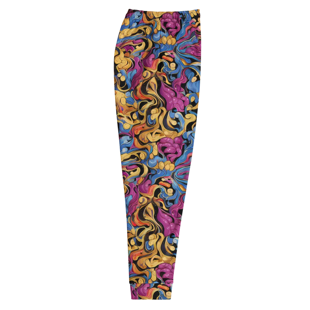 Bosschaert Whorls on Men's Joggers — Right