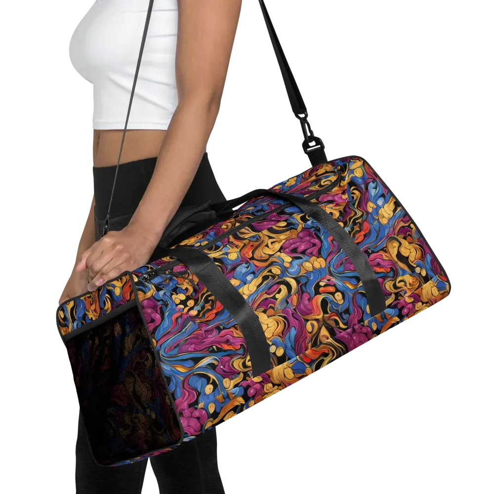 Bosschaert Whorls on Duffle Bag — Front