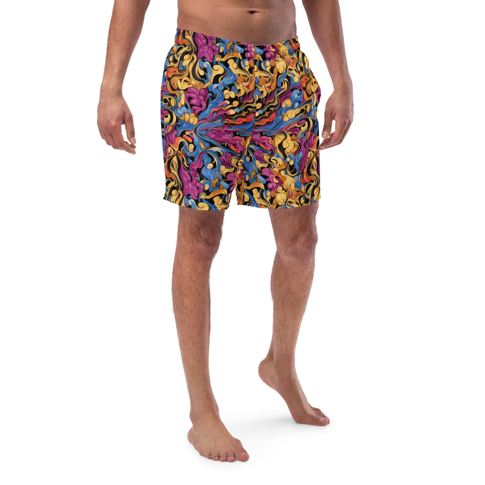 Bosschaert Whorls on Swim Trunks — Front