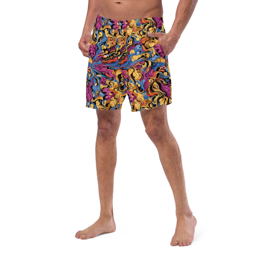 Bosschaert Whorls on Swim Trunks — Left Front