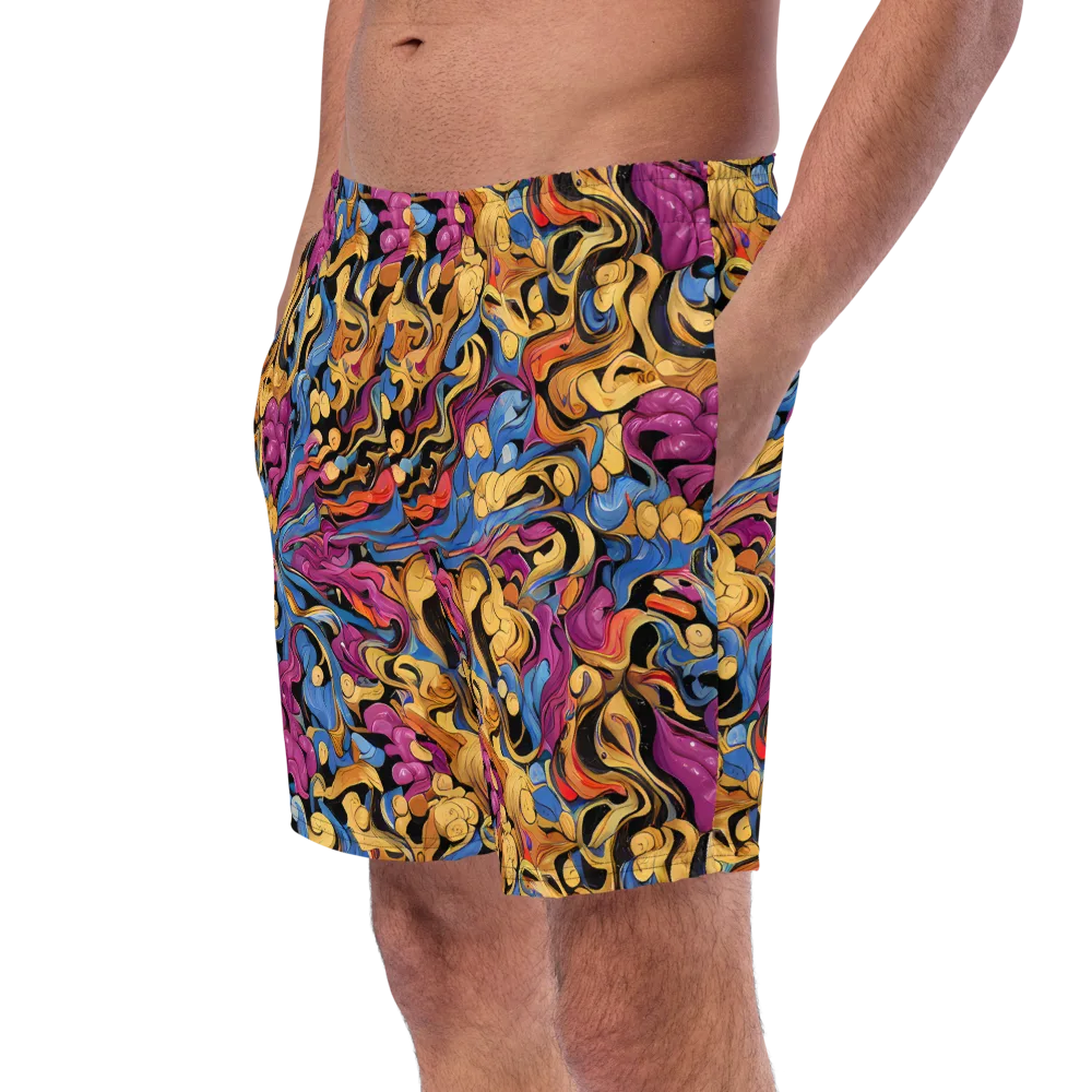 Bosschaert Whorls on Swim Trunks — Left Front