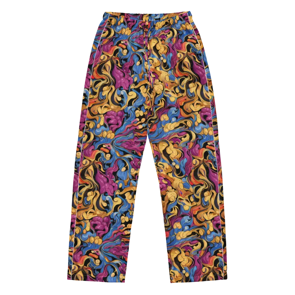 Bosschaert Whorls on Women's Pajama Pants — Front