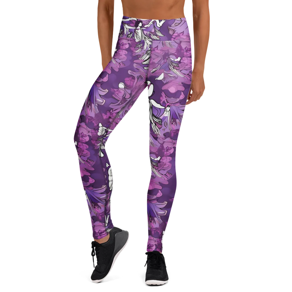 Violet Seraphim on Yoga Leggings — Front