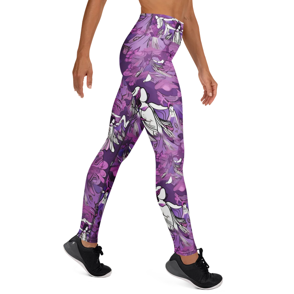 Violet Seraphim on Yoga Leggings — Right