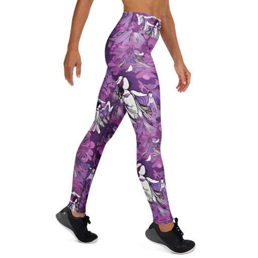Violet Seraphim on a Yoga Leggings