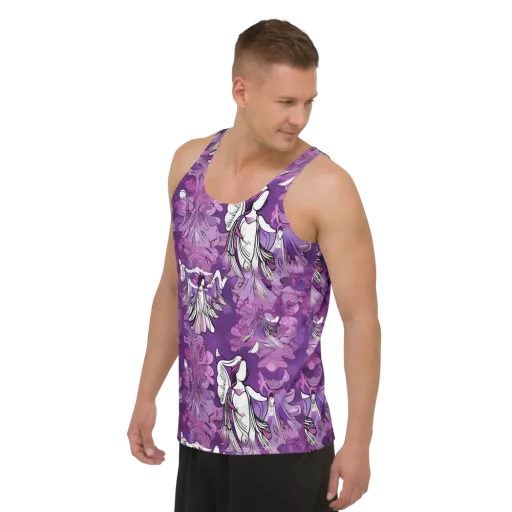 Violet Seraphim on a Men's Tank Top