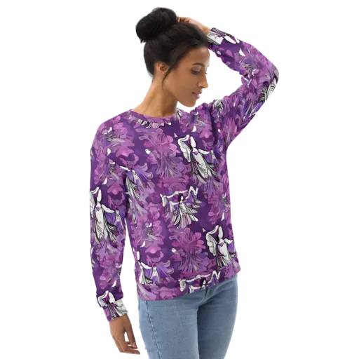 Violet Seraphim on a Sweatshirt