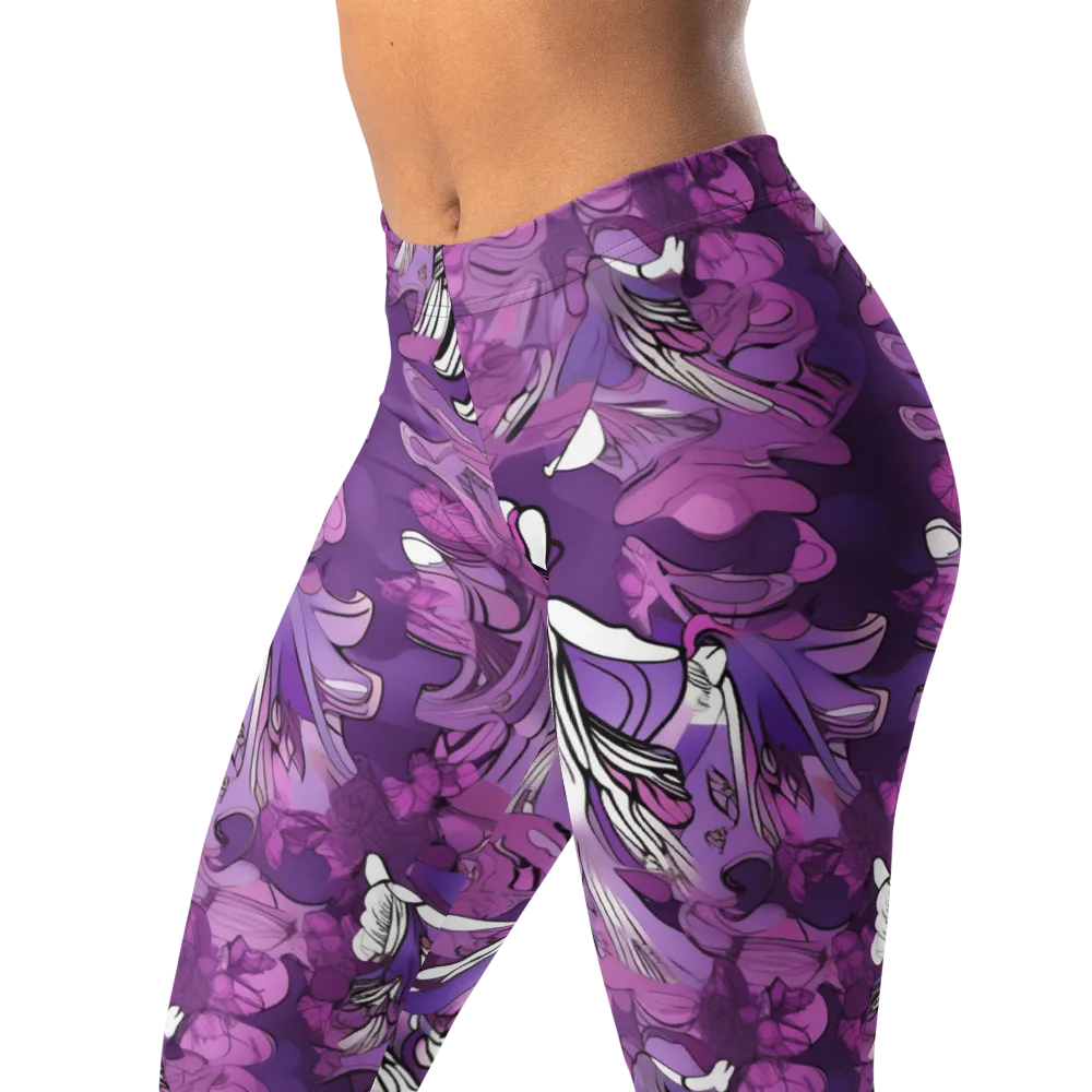 Violet Seraphim on Leggings — Left Front