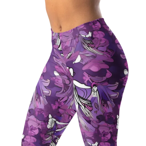 Violet Seraphim on a Leggings