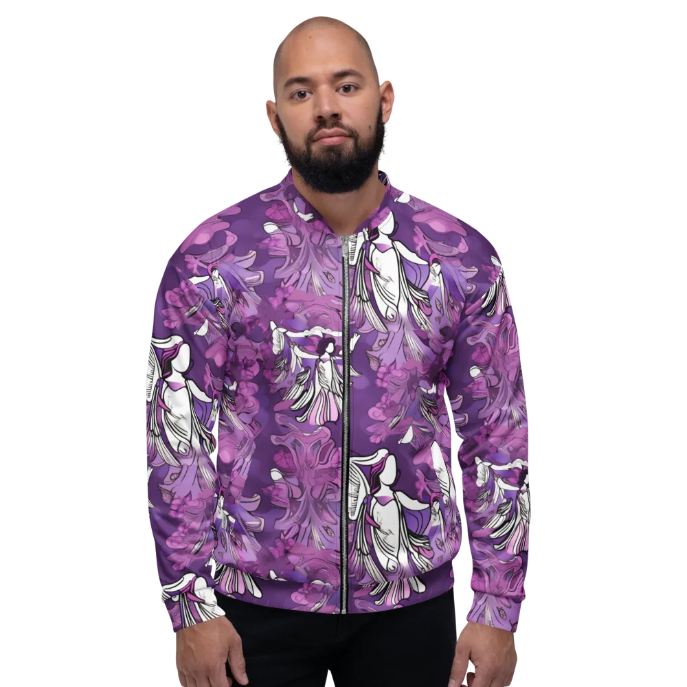 Violet Seraphim on Bomber Jacket — Front